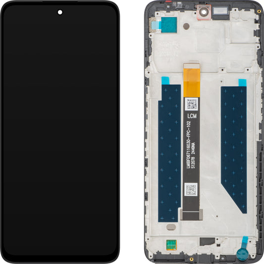 ZTE nubia Neo 2 Touchscreen Display, with Frame, Black, Service Pack 123437401079