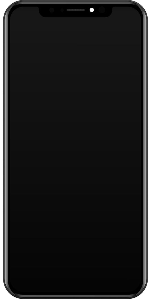 JK Touchscreen Display für Apple iPhone 11, mit Rahmen, In-Cell LCD Version, Schwarz