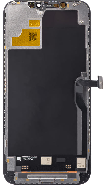 JK Touchscreen Display for Apple iPhone 12 Pro Max, with Frame, Movable IC In-Cell LCD Version, Black