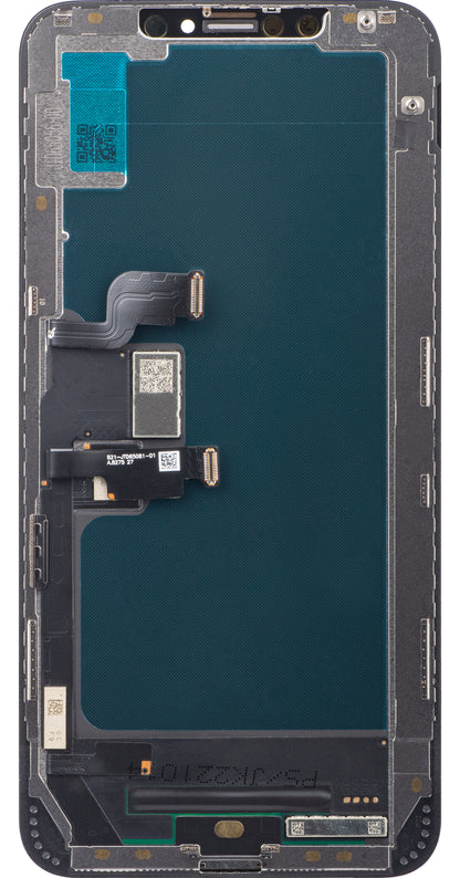 Touchscreen Display JK für Apple iPhone XS Max, mit Rahmen, In-Cell LCD Version, Schwarz