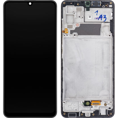 Display mit Touchscreen Samsung Galaxy A32 A325, mit Rahmen, Schwarz, Service Pack GH82-25579A