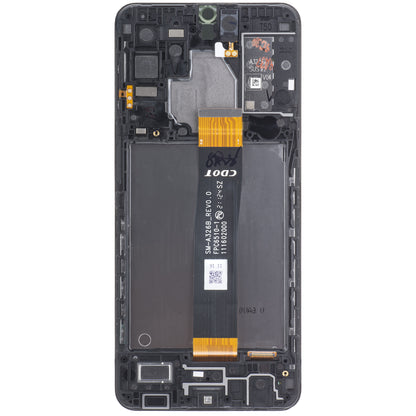 Display mit Touchscreen Samsung Galaxy A32 5G A326, mit Rahmen, Schwarz, Service Pack GH82-25121A