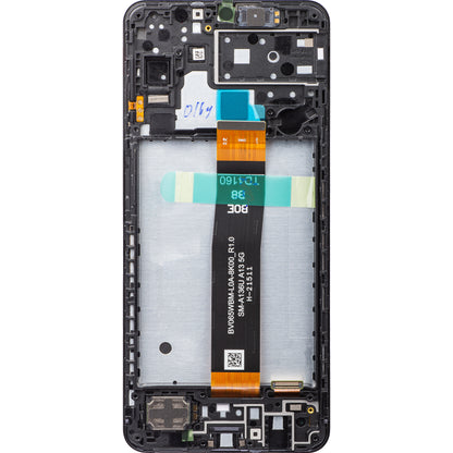 Display with Touchscreen Samsung Galaxy A13 5G A136, with Frame, Black, Service Pack GH82-29077A