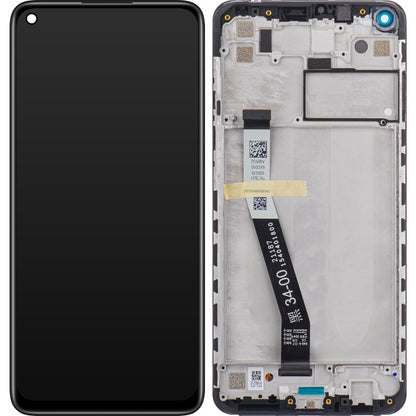 Display mit Touchscreen Xiaomi Redmi Note 9, mit Rahmen, Service Pack 560003J15S00