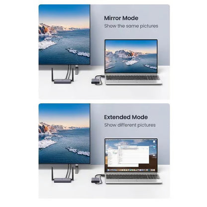 Wireless HDMI Extender UGREEN CM506, 1080P, Grau