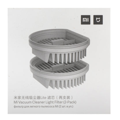HEPA-Luftfilter für Xiaomi Mi Handheld Vacuum Cleaner Light, Set mit 2 Stück BHR4634CN