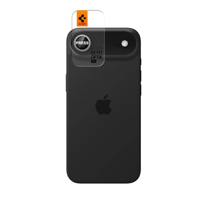 Schutzfolie Rückkamera Spigen GlastR EZ FIT Optik Pro für Apple iPhone 17 Air, Gehärtetes Glas, Silber AGL10132