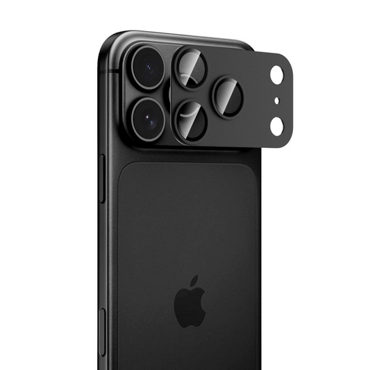 Schutzfolie für die Rückkamera Tech-Protect CamFull Fit+ für Apple iPhone 18 Pro, gehärtetes Glas, schwarz