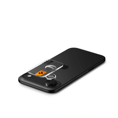 Schutzfolie Rückkamera Spigen GlastR EZ FIT Optik Pro für Apple iPhone 17 Air, Gehärtetes Glas, Silber AGL10132