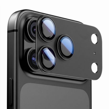 Schutzfolie für die Rückkamera Tech-Protect CamFull Fit+ für Apple iPhone 18 Pro Max, gehärtetes Glas, schwarz