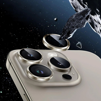 Schutzfolie Tech-Protect CamRing Fit+ für die Rückkamera des Apple iPhone 17 Pro Max / 17 Pro / 16 Pro Max, gehärtetes Glas, Orange