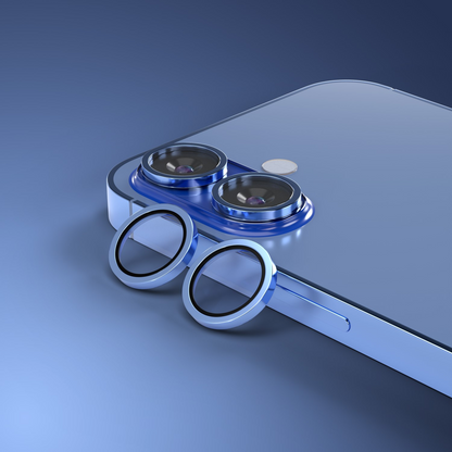 Etteri Rückkamera-Schutzfolie für Apple iPhone 16 Plus / 16, gehärtetes Glas, Blau