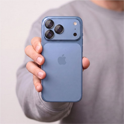 Schutzfolie für die Rückkamera Tech-Protect CamRing Fit+ für Apple iPhone 18 Pro / 18 Pro Max, gehärtetes Glas, schwarz