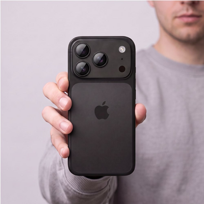 Schutzfolie für die Rückkamera Tech-Protect CamFull Fit+ für Apple iPhone 18 Pro, gehärtetes Glas, schwarz