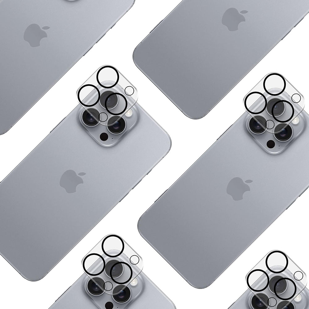 Schutzfolie 3MK Pro Full Cover für die Rückkamera des Apple iPhone 17 Pro Max, gehärtetes Glas, Schwarz