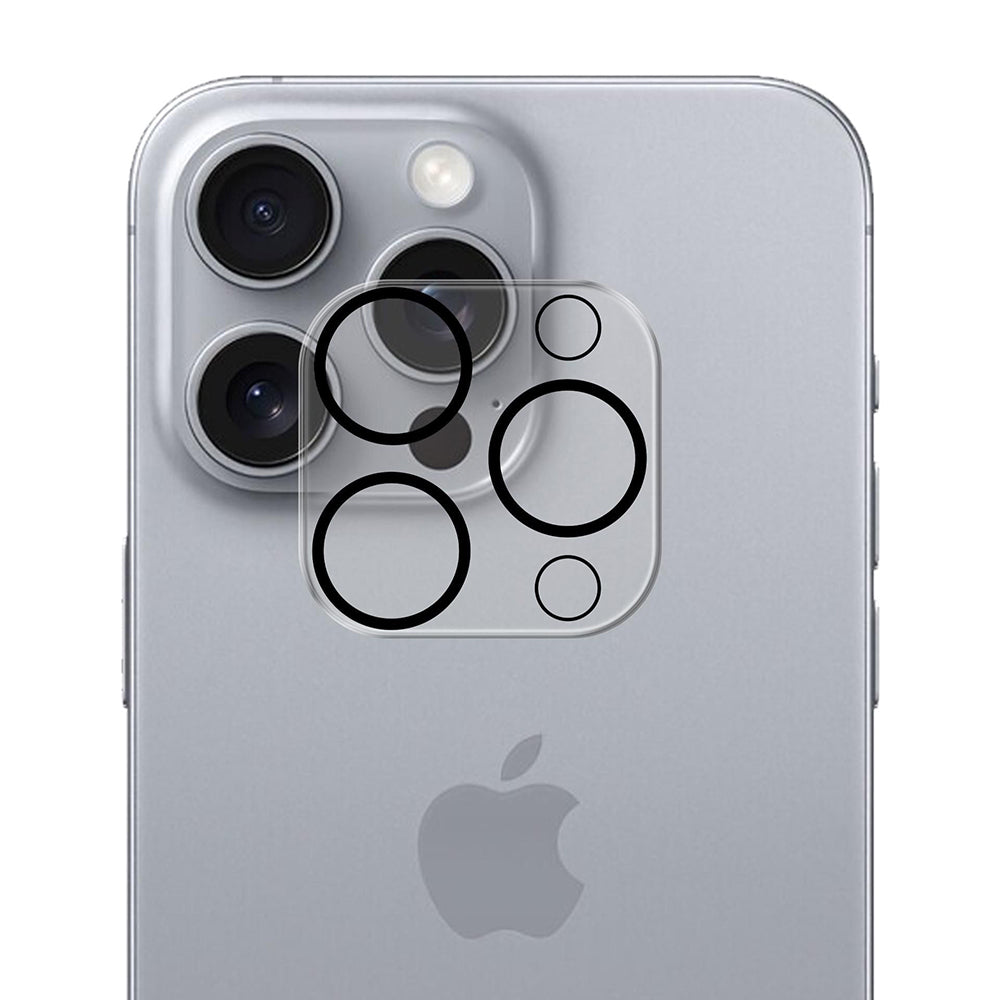 Schutzfolie 3MK Pro Full Cover für die Rückkamera des Apple iPhone 17 Pro Max, gehärtetes Glas, Schwarz
