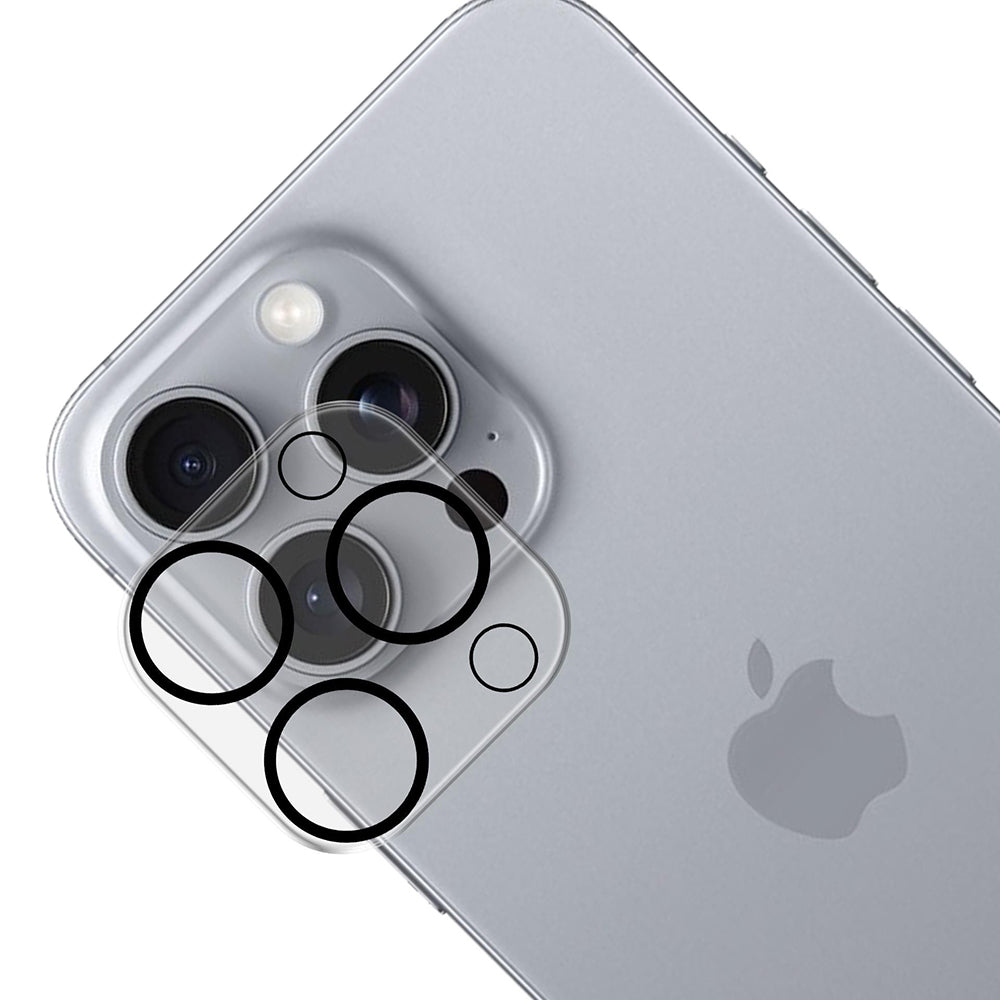 Schutzfolie 3MK Pro Full Cover für die Rückkamera des Apple iPhone 17 Pro Max, gehärtetes Glas, Schwarz