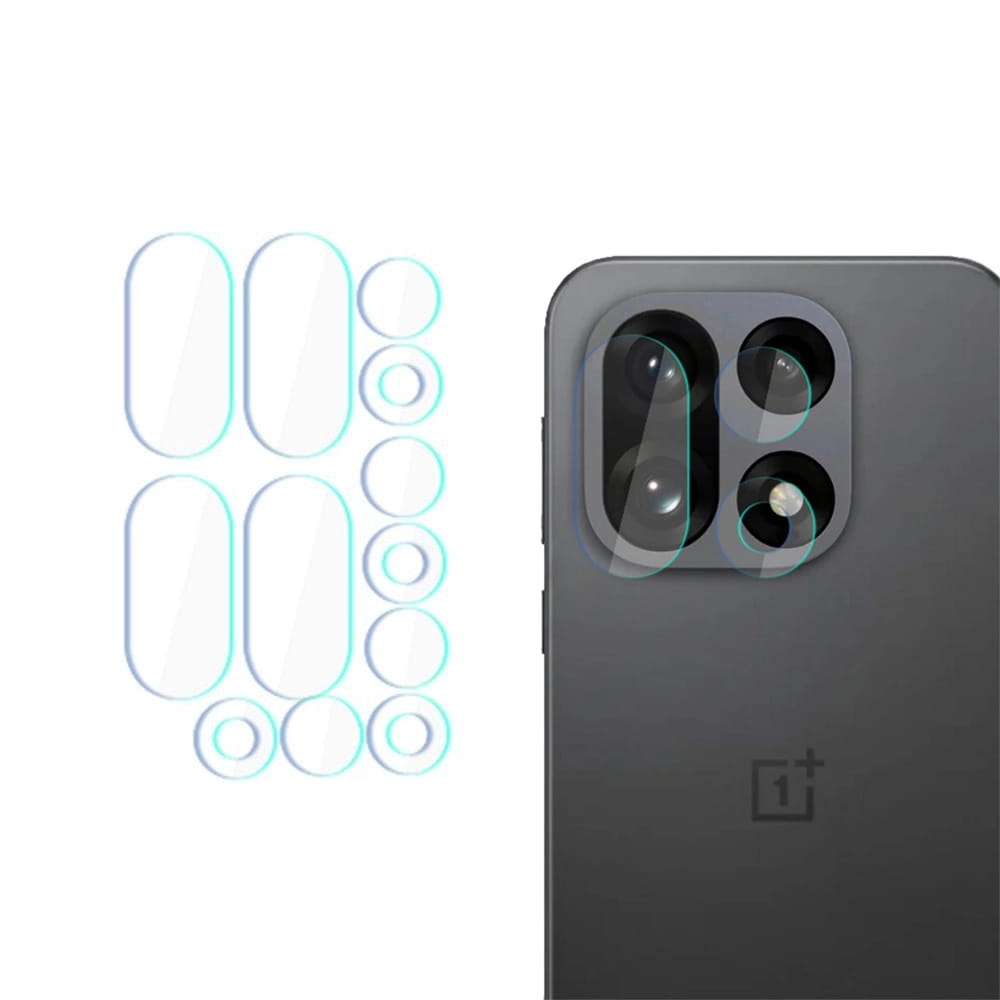Schutzfolie Rückkamera 3MK Protection für OnePlus 15, Gehärtetes Glas, Set 4 Stück, Transparent