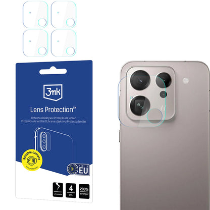 Schutzfolie Rückkamera 3MK Protection für Oppo Find X9, Gehärtetes Glas, Set 4 Stück, Transparent