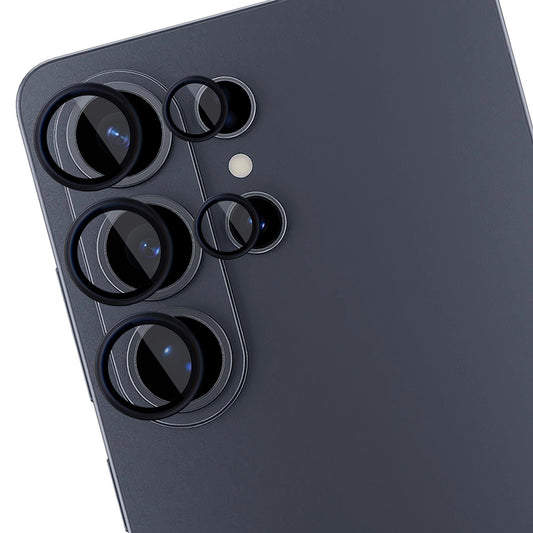 Schutzfolie Rückkamera 3MK Protection für Samsung Galaxy S26 Ultra S948, Gehärtetes Glas, Schwarz