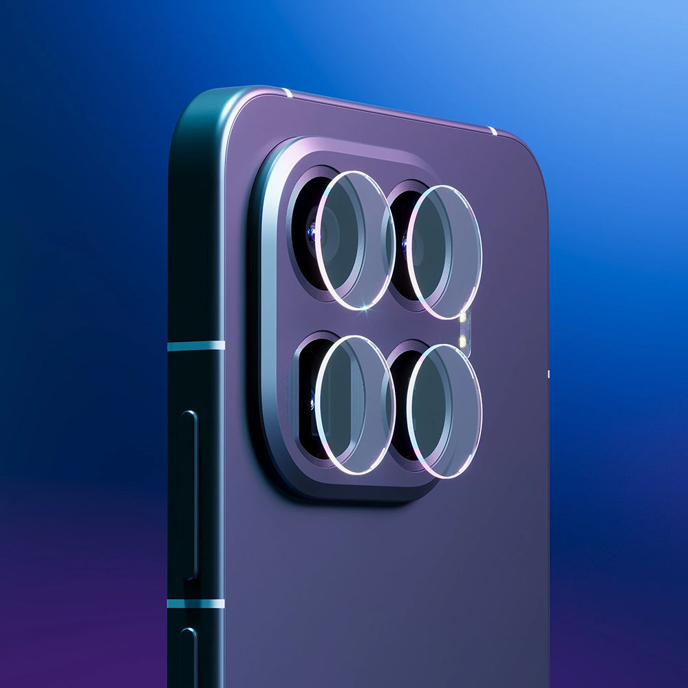 Back Camera Protection Film 3MK Protection for Xiaomi 15T Pro, Tempered Glass, Transparent