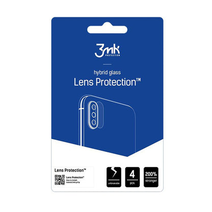 Back Camera Protection Film 3MK Protection for Xiaomi 17 Ultra, Flexible Glass, Set of 4 pieces, Transparent