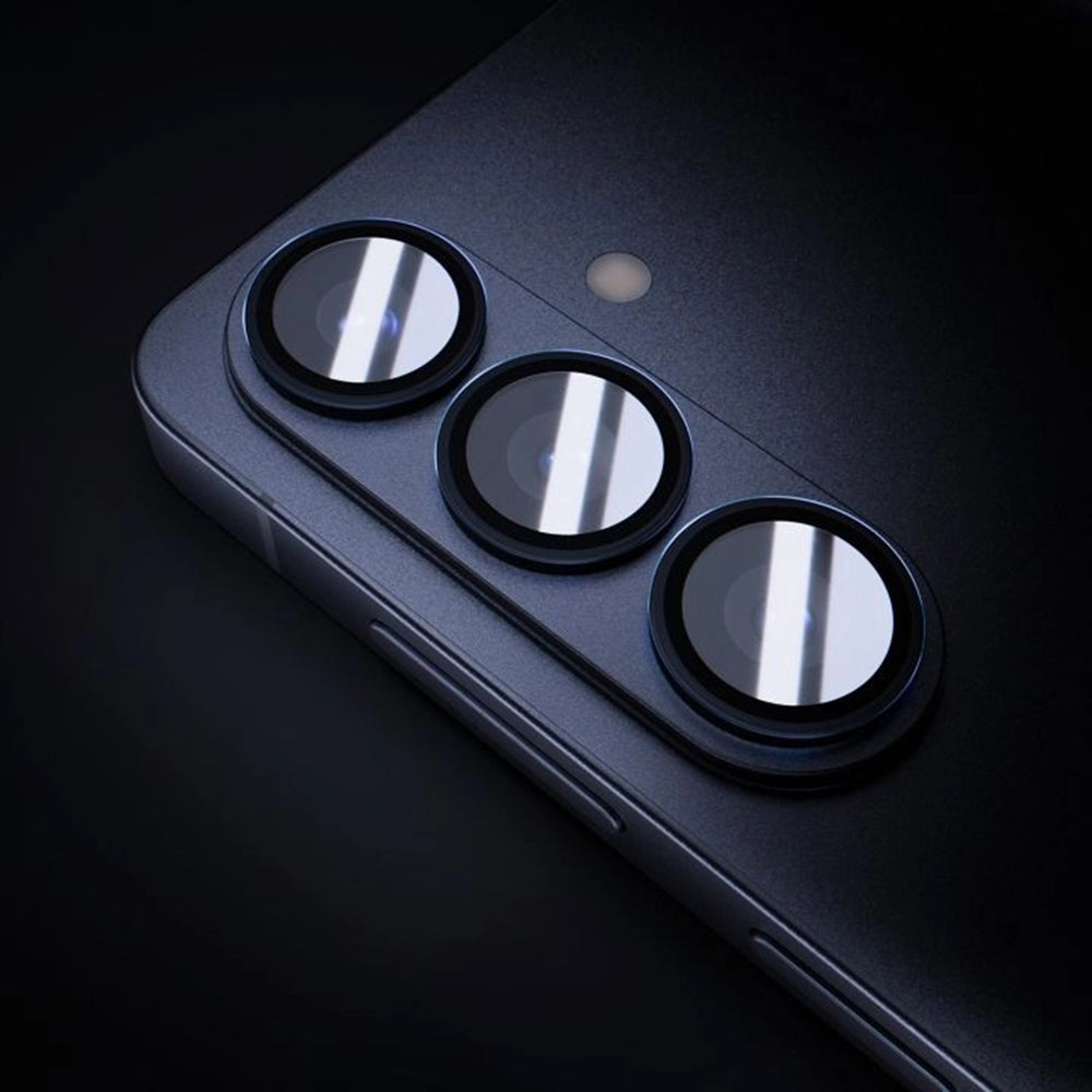 Schutzfolie Rückkamera 3MK Protection Pro für Samsung Galaxy S26 S942, Gehärtetes Glas, Schwarz