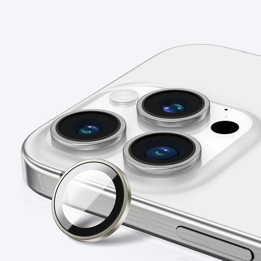 Schutzfolie Anank AR für die Rückkamera des Apple iPhone 17 Pro Max / 17 Pro, gehärtetes Glas, Schwarz