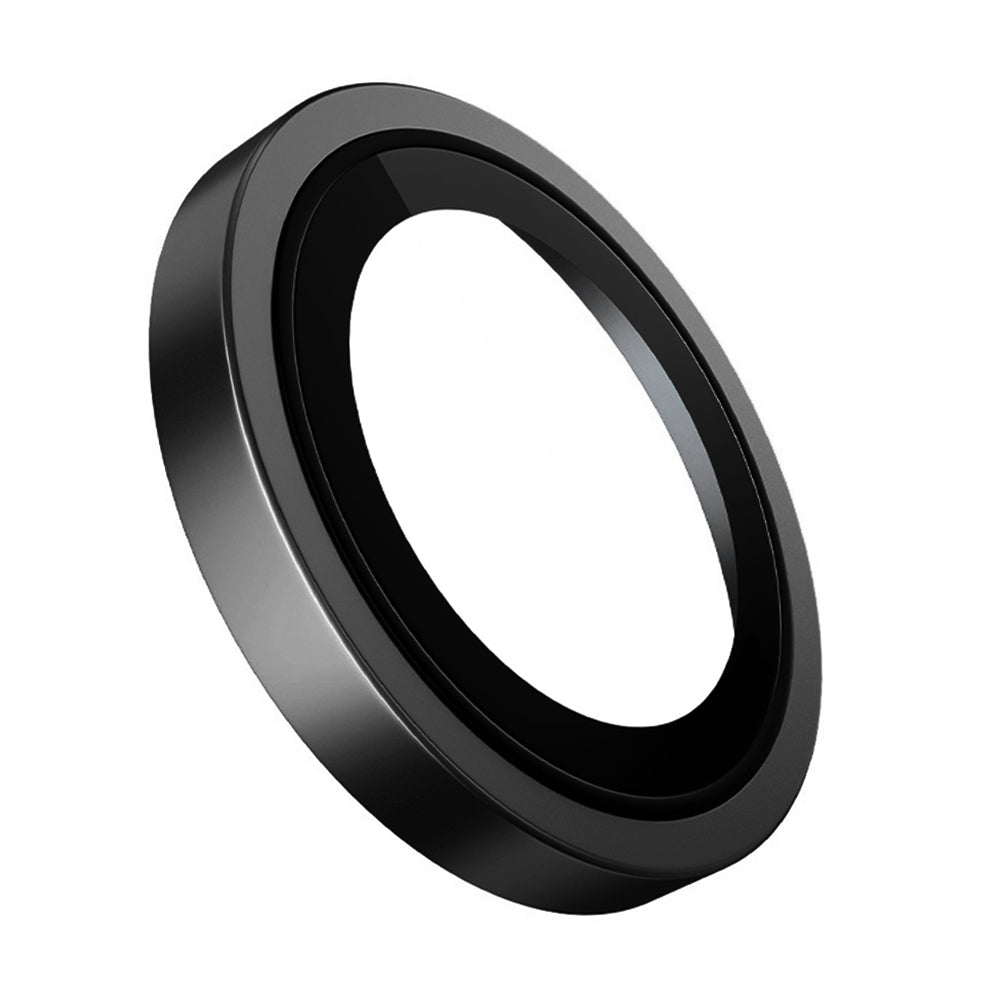 Blueo Schutzfolie für die Rückkamera mit Metallrahmen für Apple iPhone 18 Pro / 18 Pro Max, gehärtetes Glas, Schwarz