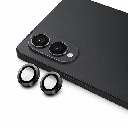 Blueo Rückkamera-Schutzfolie für Samsung Galaxy Z Fold8 F976, gehärtetes Glas, schwarz