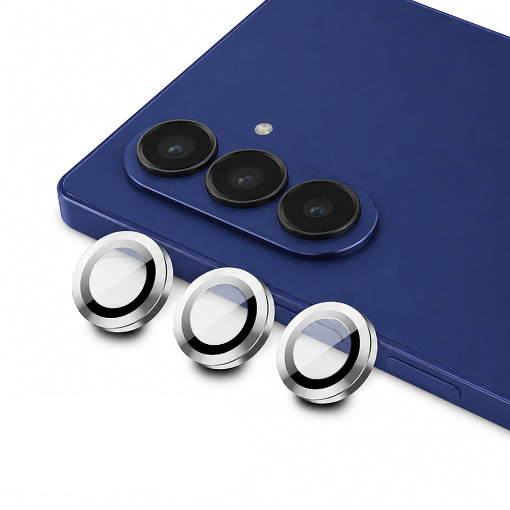 Blueo Rückkamera-Schutzfolie für Samsung Galaxy Z Fold8 Ultra F971 / Z Fold7 F966, gehärtetes Glas, silberfarben