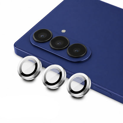 Blueo Rückkamera-Schutzfolie für Samsung Galaxy Z Fold8 Ultra F971 / Z Fold7 F966, gehärtetes Glas, silberfarben