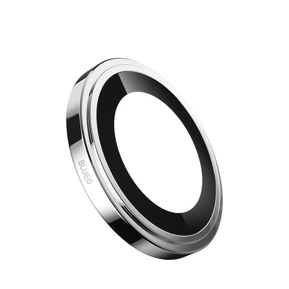 Blueo Sapphire Crystal Rückkamera-Schutzfolie für Apple iPhone 14 Pro Max / 14 Pro, gehärtetes Glas, Silber
