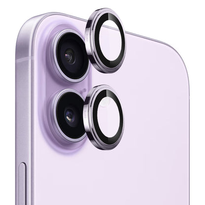 Schutzfolie Blueo Sapphire Crystal für die Rückkamera des Apple iPhone 17, gehärtetes Glas, Lila