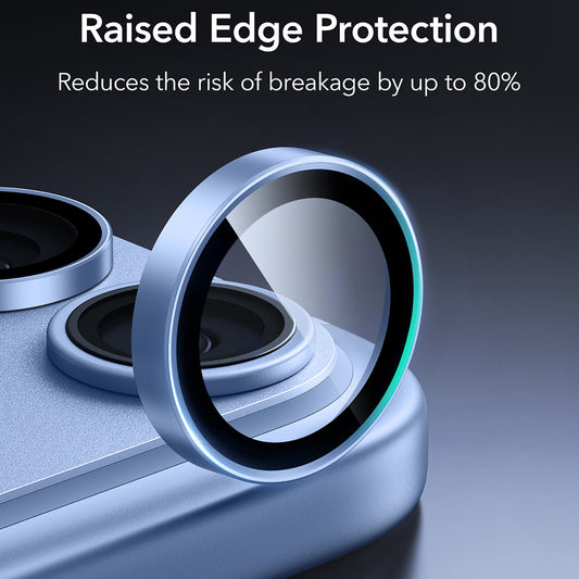 Schutzfolie für die Rückkamera ESR Armorite für Apple iPhone 18 Pro / 18 Pro Max, gehärtetes Glas, blau