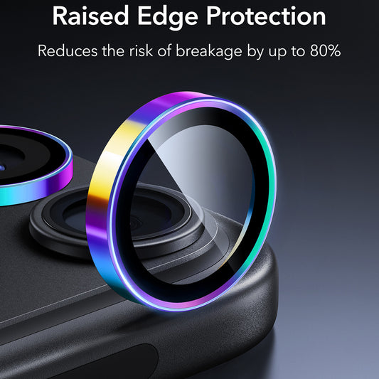 ESR Armorite Rückkamera-Schutzfolie für Apple iPhone 18 Pro / 18 Pro Max, gehärtetes Glas, mehrfarbig