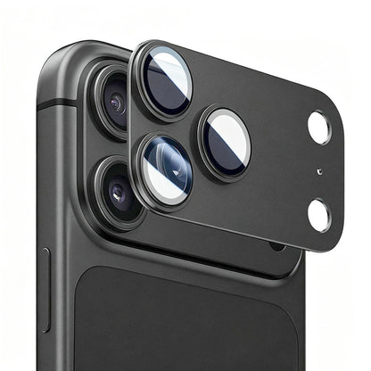 Schutzfolie für die Rückkamera Lito Crown Halo AR + AF für Apple iPhone 18 Pro, gehärtetes Glas, schwarz