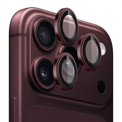 Rückkamera-Schutzfolie Lito S+ für Apple iPhone 18 Pro / 18 Pro Max, Sicherheitsglas, Weinrot