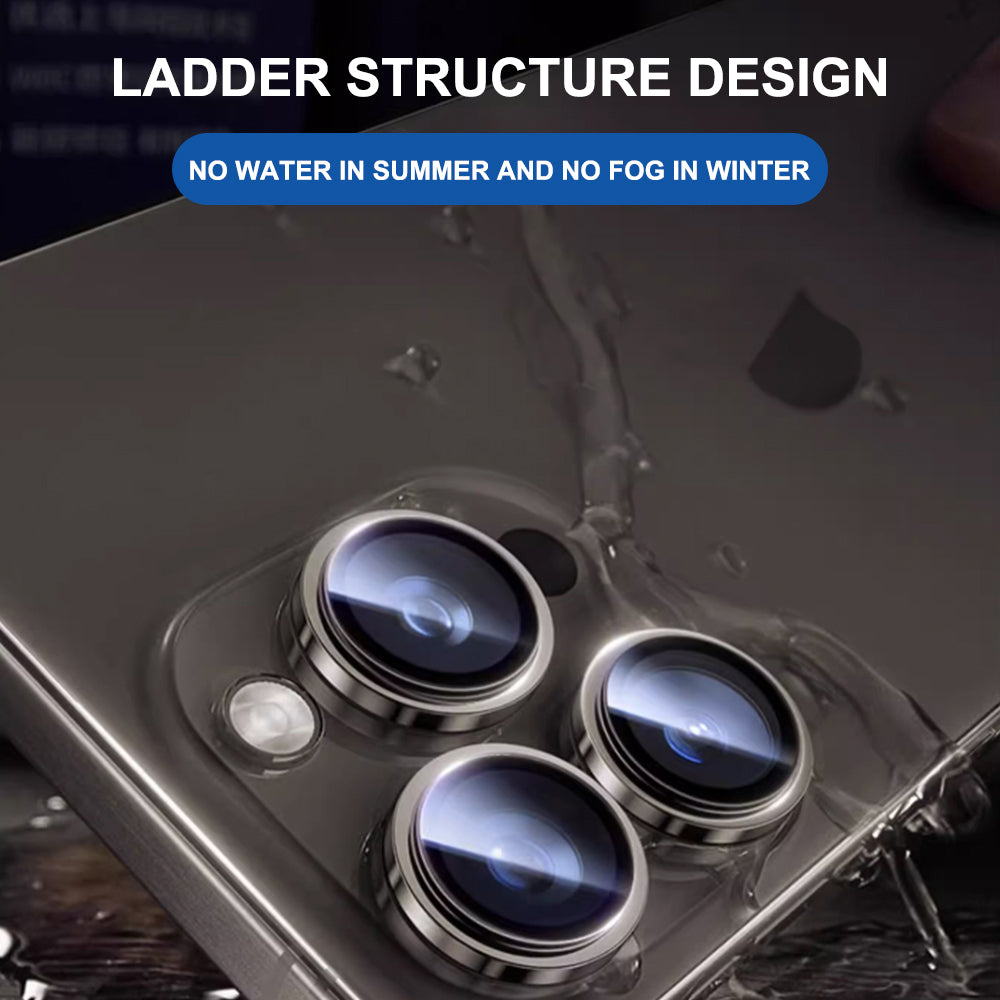 Schutzfolie Lito Titanium AR für die Rückkamera des Apple iPhone 17 Air, gehärtetes Glas, Blau