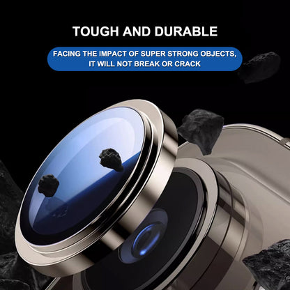 Schutzfolie Lito Titanium AR für die Rückkamera des Apple iPhone 17 Pro Max / 17 Pro, gehärtetes Glas, Marineblau
