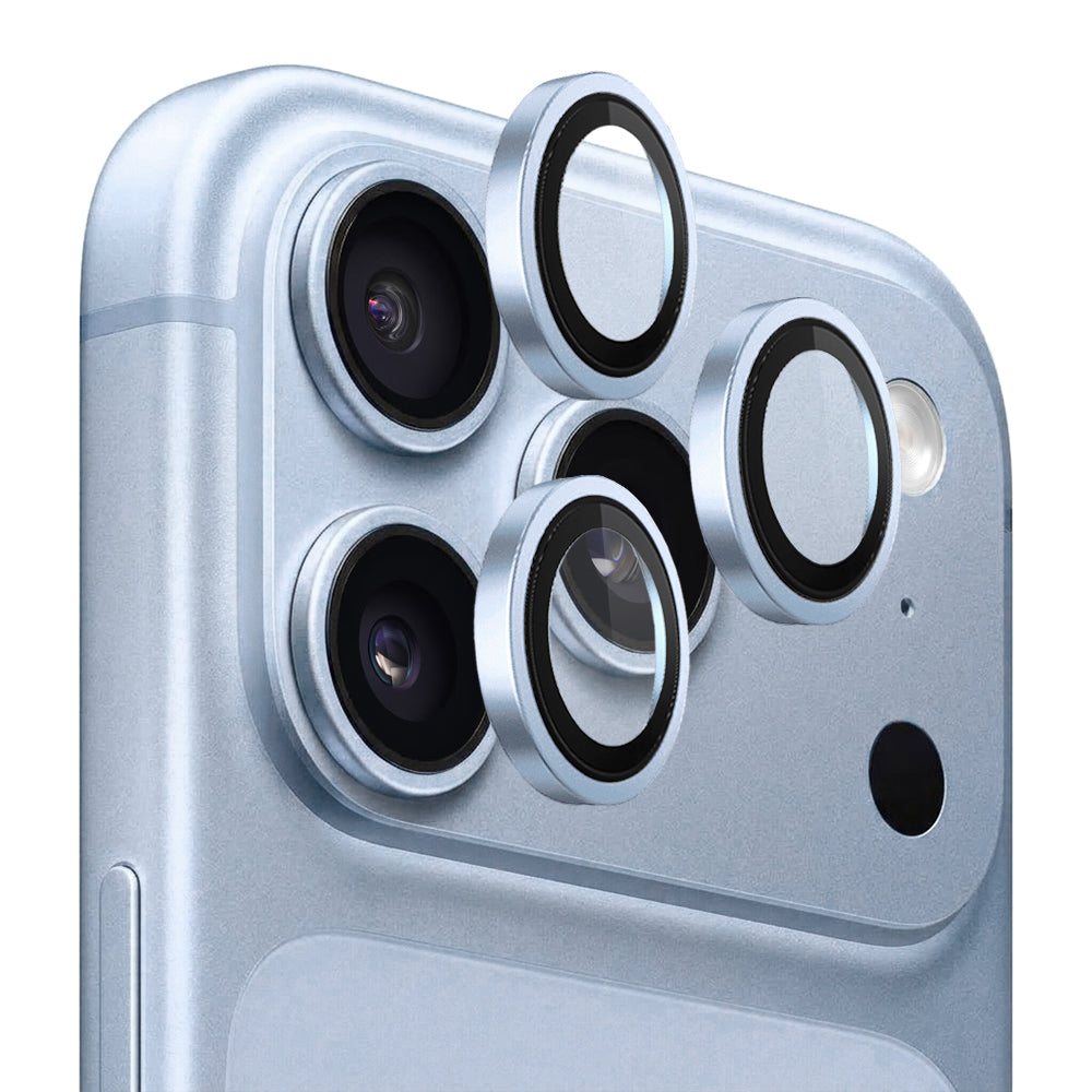 Rückkamera-Schutzfolie Lito Titanium AR für Apple iPhone 18 Pro / 18 Pro Max, gehärtetes Glas, Blau