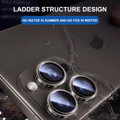 Rückkamera-Schutzfolie Lito Titanium AR für Apple iPhone 18 Pro / 18 Pro Max, gehärtetes Glas, Blau