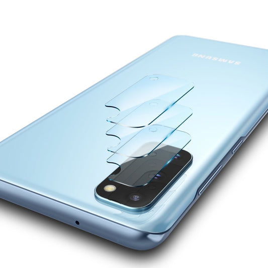 Schutzfolie Ringke IDGL für die Rückkamera des Samsung Galaxy S20 5G G981 / S20 G980, gehärtetes Glas, Set mit 3 Stücken, Transparent