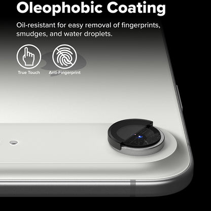 Schutzfolie Ringke für die Rückkamera des Apple iPhone 17 Air, gehärtetes Glas, Schwarz