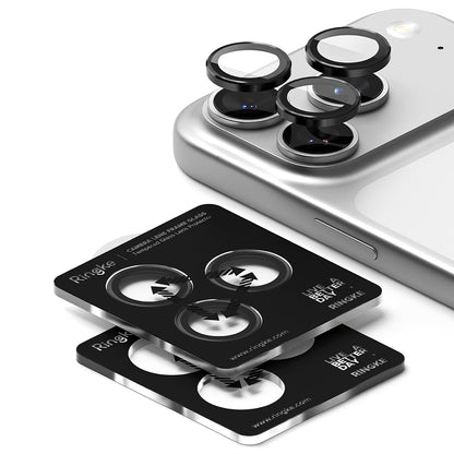 Schutzfolie Ringke Rückkamera für Apple iPhone 17 Pro Max / 17 Pro, Gehärtetes Glas, Schwarz