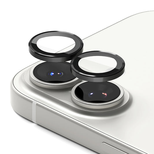 Schutzfolie Ringke für die Rückkamera des Apple iPhone 17, gehärtetes Glas, Schwarz