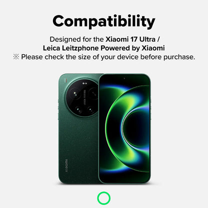 Ringke Rear Camera Protective Film for Xiaomi 17 Ultra, Tempered Glass, Set of 2 Pieces, Transparent