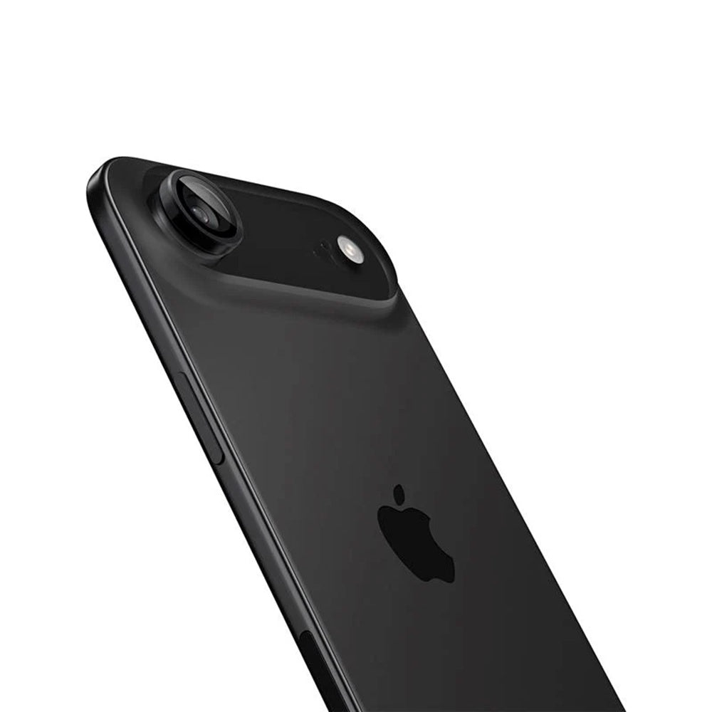 Schutzfolie für die Rückkamera Spigen GlastR EZ FIT Optik Pro für Apple iPhone 17 Air, gehärtetes Glas, Set mit 2 Stücken, Schwarz.