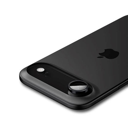 Schutzfolie für die Rückkamera Spigen GlastR EZ FIT Optik Pro für Apple iPhone 17 Air, gehärtetes Glas, Set mit 2 Stücken, Schwarz.