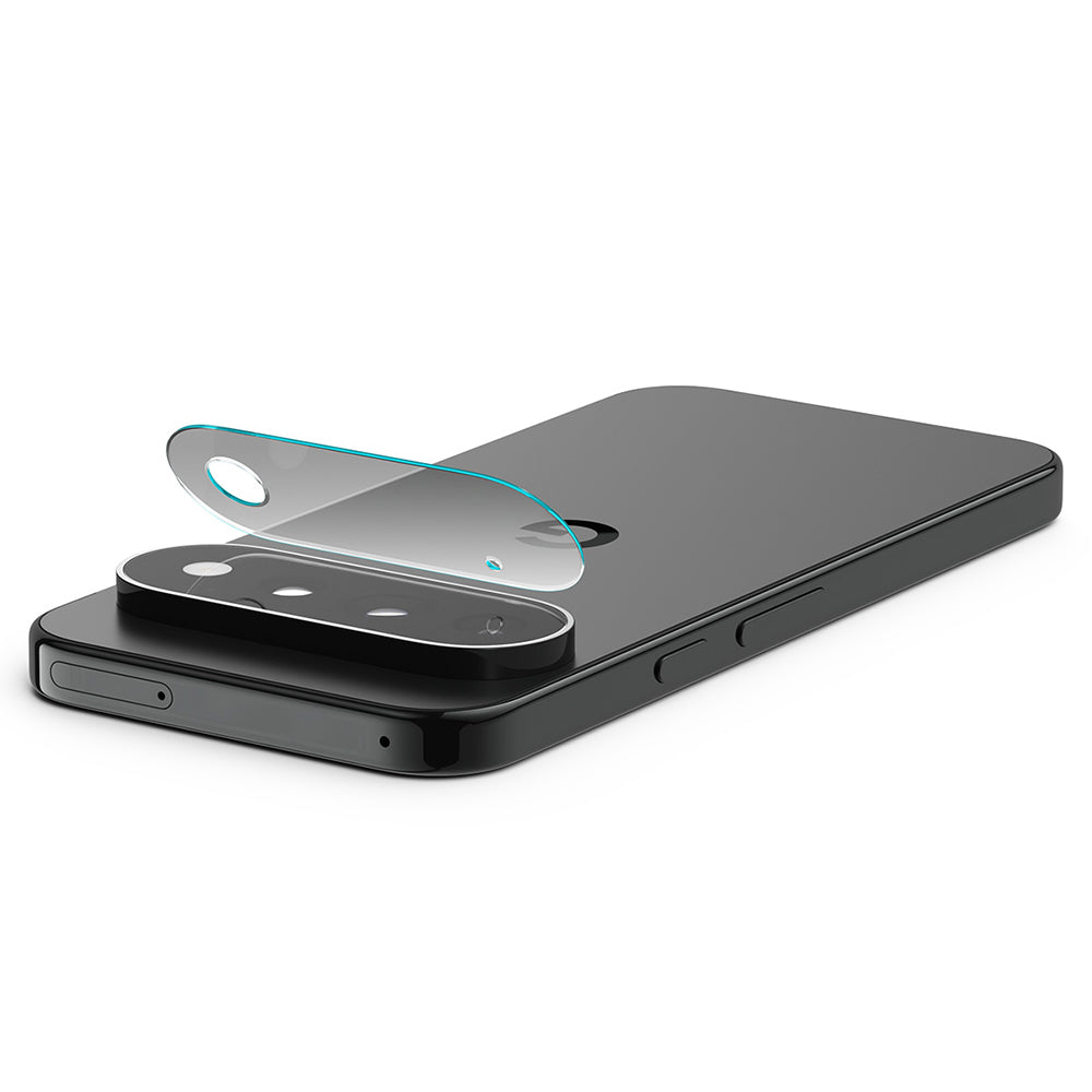 Schutzfolie für die Rückkamera Spigen GlastR EZ FIT Optik Pro für Google Pixel 11 Pro, gehärtetes Glas, 2er-Set, schwarz AGL11484